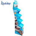 Kundenspezifisches Pappschokoladen-Anzeigen-Regal-Gestell, Cadbury-Schokoriegel-Anzeige für Schokoladen-Stand